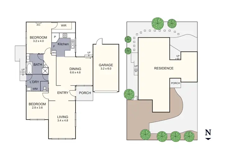 Floorplan of Homely unit listing, 3/1 Ford Street, Ringwood VIC 3134
