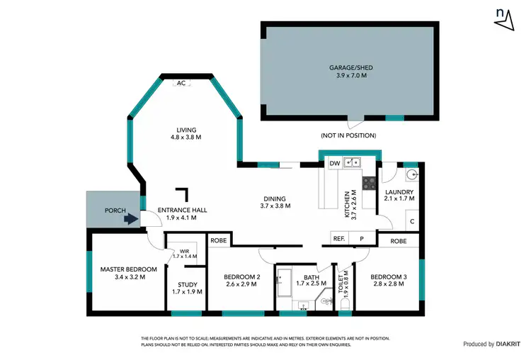 Floorplan of Homely house listing, 21 Plowman Court, Epping VIC 3076