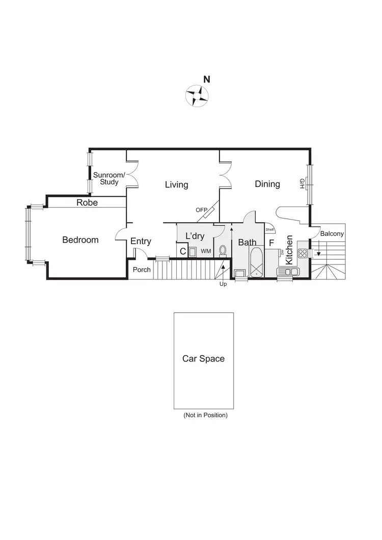 Floorplan of Homely apartment listing, 3/15 Ormond Esplanade, Elwood VIC 3184