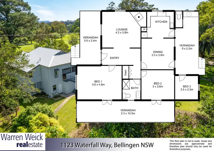 Floorplan of Homely house listing, 1123 Waterfall Way, Bellingen NSW 2454