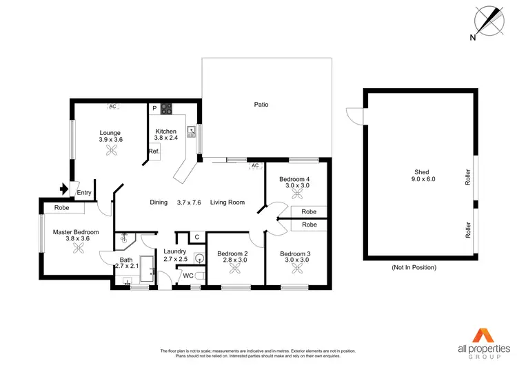 Floorplan of Homely house listing, 43-47 Queen Street, Jimboomba QLD 4280