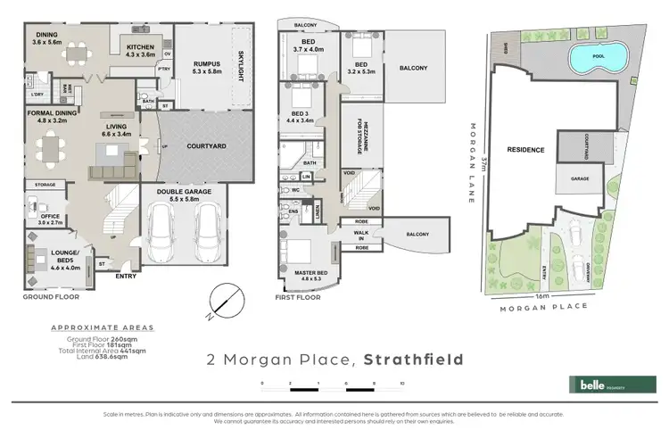Floorplan of Homely house listing, 2 Morgan Place, Strathfield NSW 2135