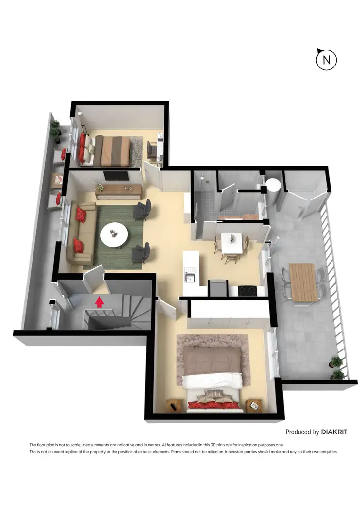 Floorplan of Homely apartment listing, 6/187 Beach Street, Frankston VIC 3199