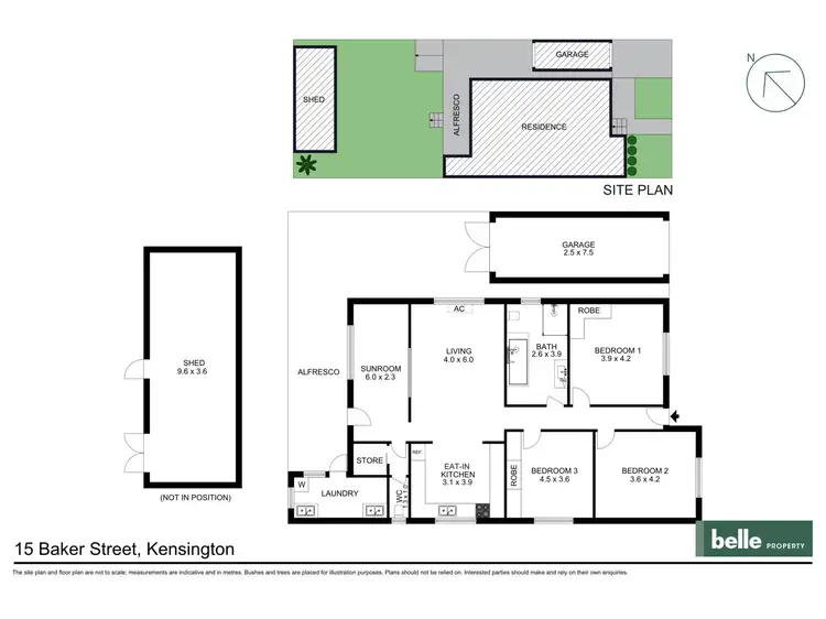 Floorplan of Homely house listing, 15 Baker Street, Kensington NSW 2033