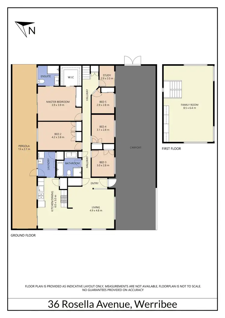 Floorplan of Homely house listing, 36 Rosella Avenue, Werribee VIC 3030