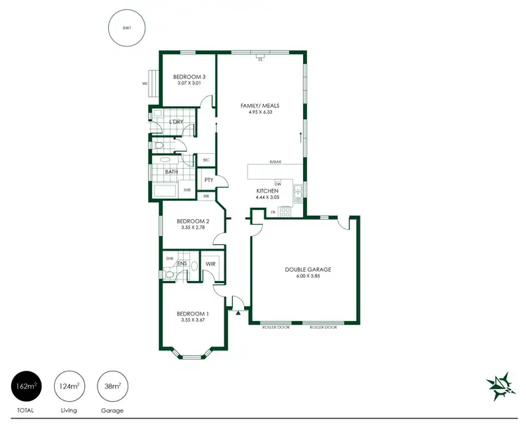Floorplan of Homely house listing, 15 Archer Court, Strathalbyn SA 5255