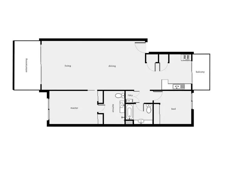 Floorplan of Homely unit listing, 54/114-118 Trinity Beach Road, Trinity Beach QLD 4879