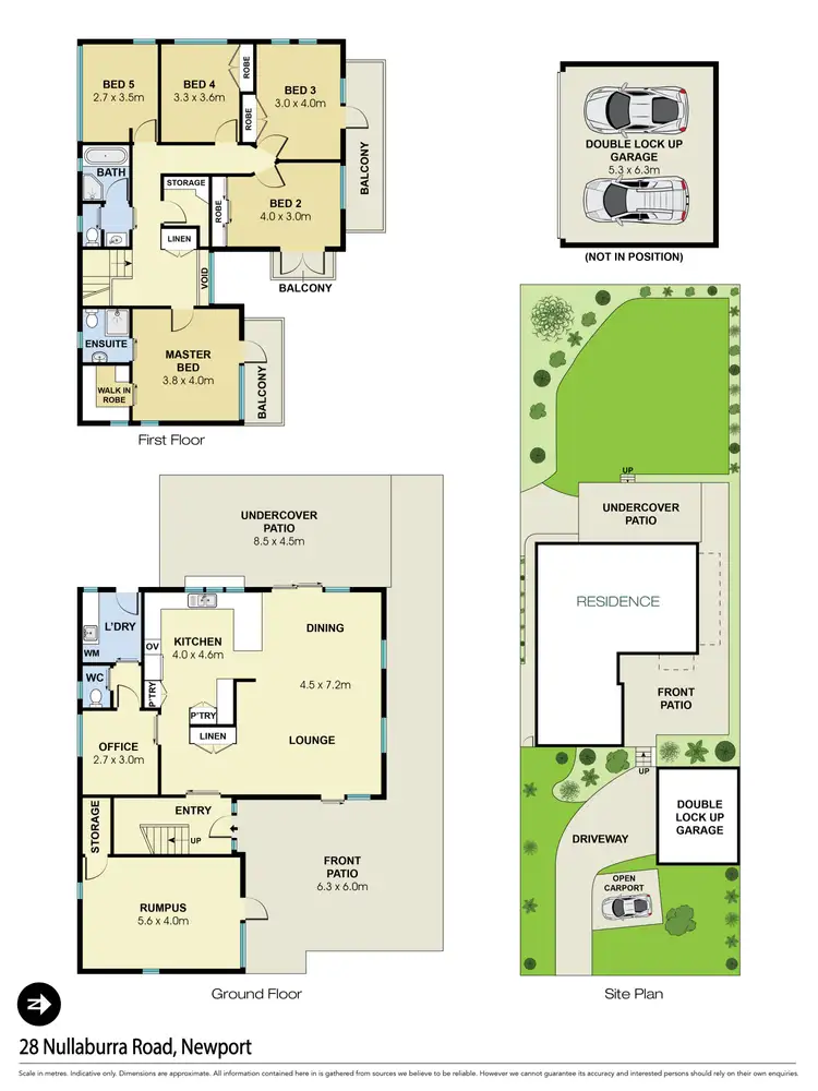 Floorplan of Homely house listing, 28 Nullaburra Road, Newport NSW 2106