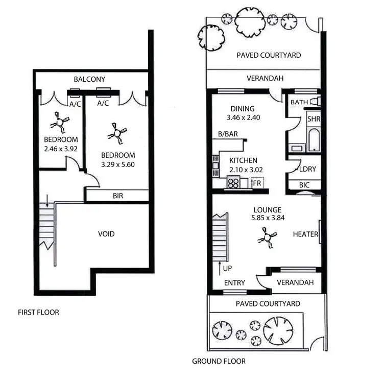 Floorplan of Homely unit listing, 22/152 Montacute Road, Rostrevor SA 5073