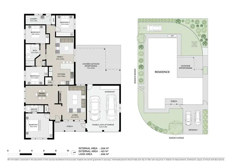 Floorplan of Homely house listing, 2 Edson Avenue, Ourimbah NSW 2258