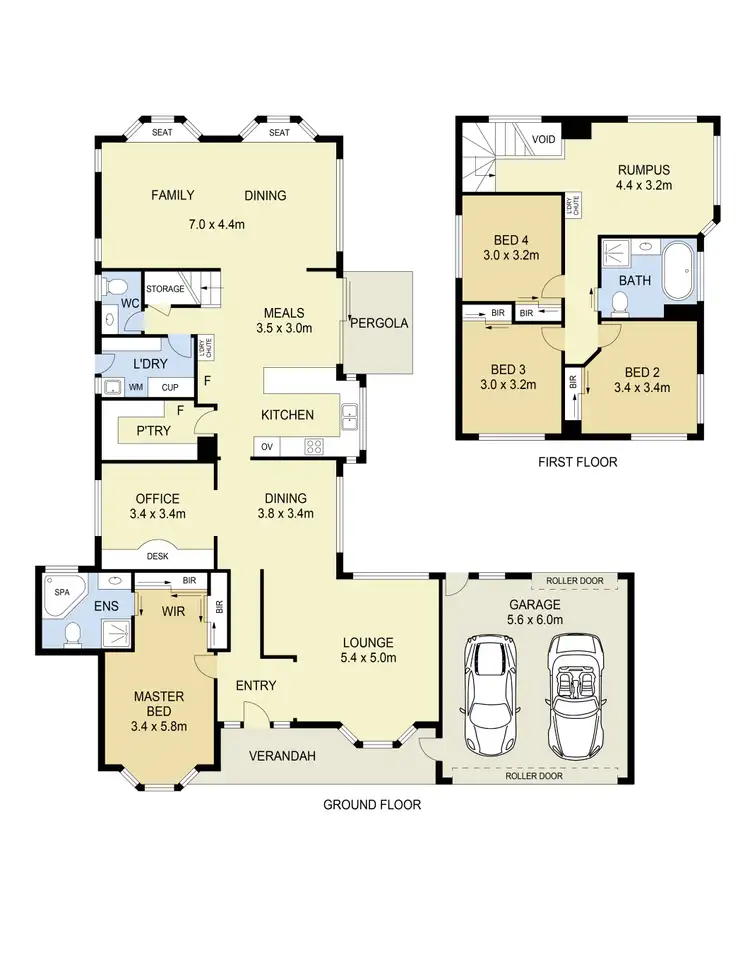 Floorplan of Homely house listing, 39 Queens Parade, Hillside VIC 3037