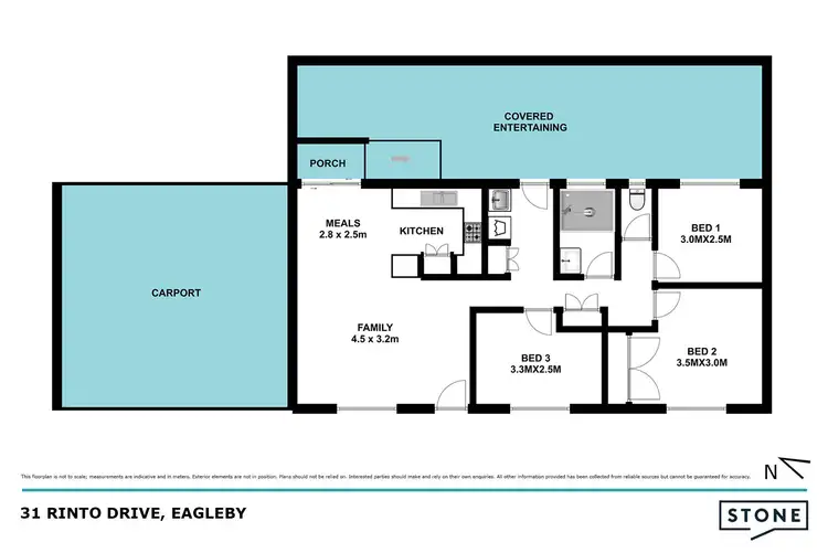 Floorplan of Homely house listing, 31 Rinto Drive, Eagleby QLD 4207