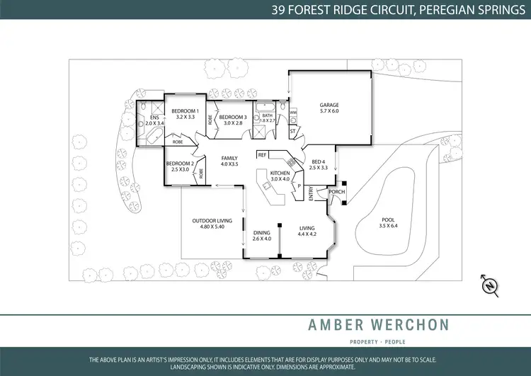 Floorplan of Homely house listing, 39 Forest Ridge Circuit, Peregian Springs QLD 4573