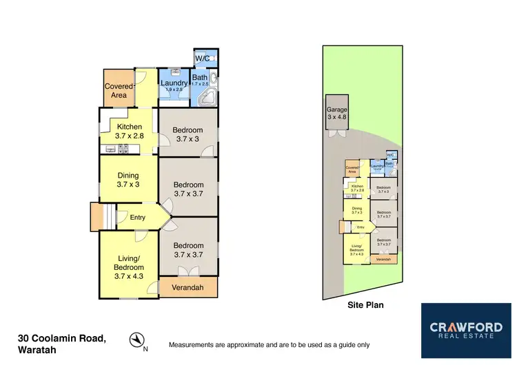 Floorplan of Homely house listing, 30 Coolamin Road, Waratah NSW 2298