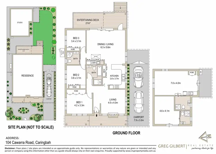 Floorplan of Homely house listing, 104 Cawarra Road, Caringbah NSW 2229