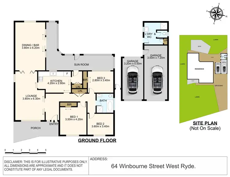 Floorplan of Homely house listing, 64 Winbourne Street, West Ryde NSW 2114