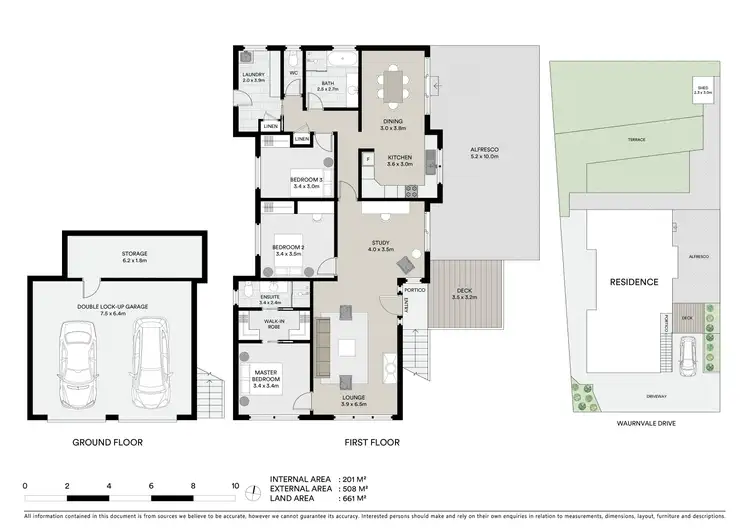 Floorplan of Homely house listing, 35 Waurnvale Drive, Belmont VIC 3216