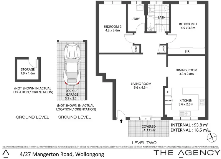 Floorplan of Homely apartment listing, 4/27 Mangerton Road, Wollongong NSW 2500