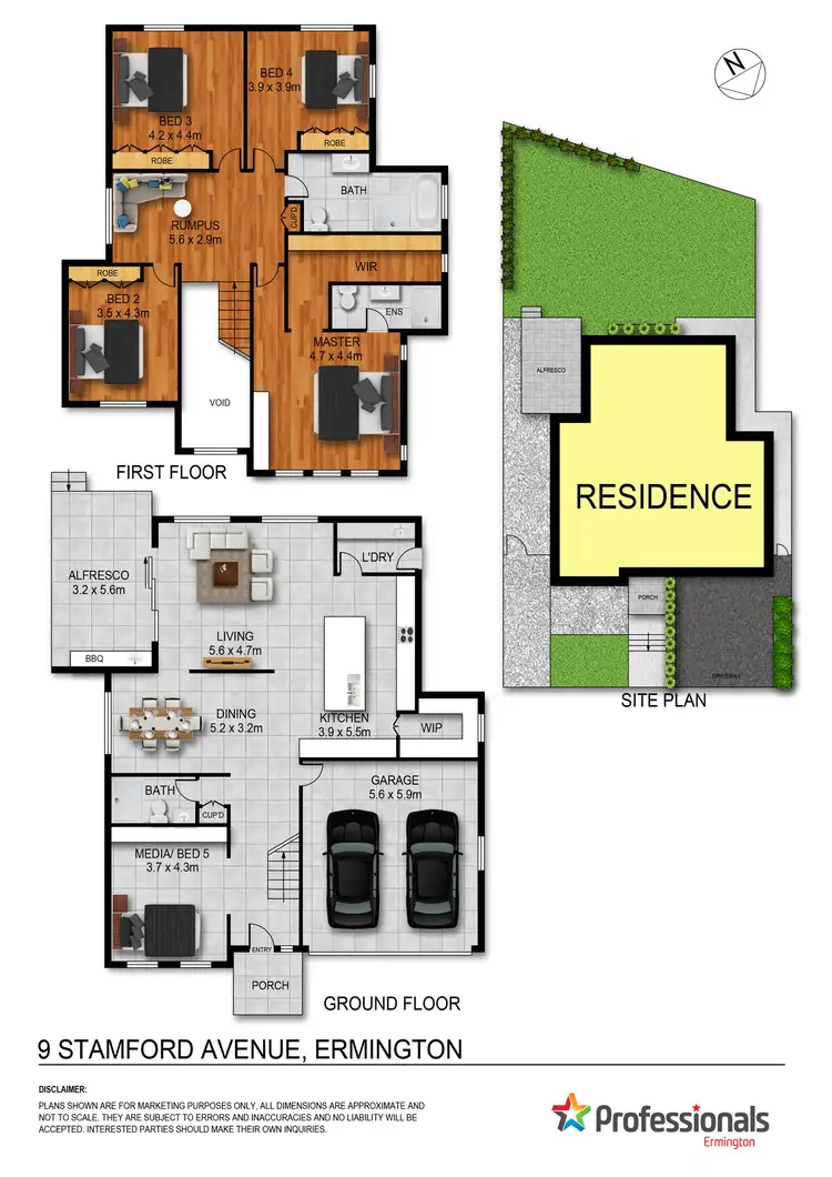 Floorplan of Homely house listing, 2/9 Stamford Avenue, Ermington NSW 2115