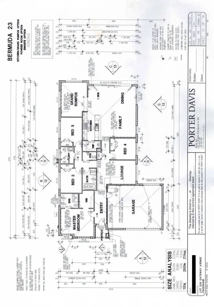 Floorplan of Homely house listing, 10 Gateway Avenue, Pakenham VIC 3810