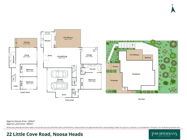 Floorplan of Homely house listing, 22 Little Cove Road, Noosa Heads QLD 4567