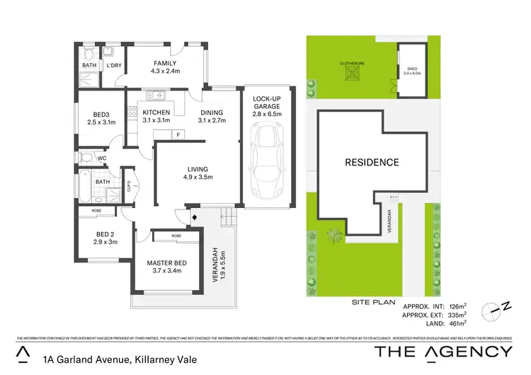 Floorplan of Homely house listing, 1A Garland Avenue, Killarney Vale NSW 2261