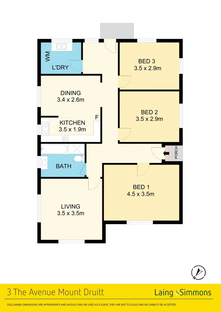 Floorplan of Homely house listing, 3 The Avenue, Mount Druitt NSW 2770