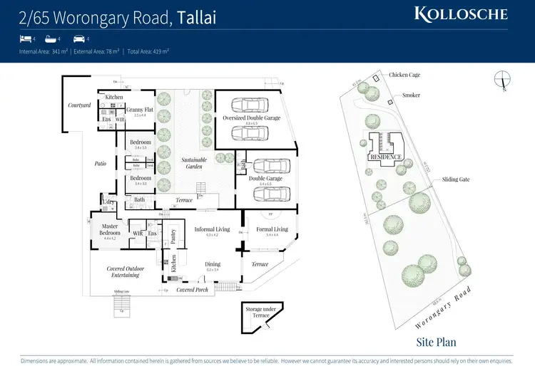 Floorplan of Homely house listing, 2/65 Worongary Road, Tallai QLD 4213