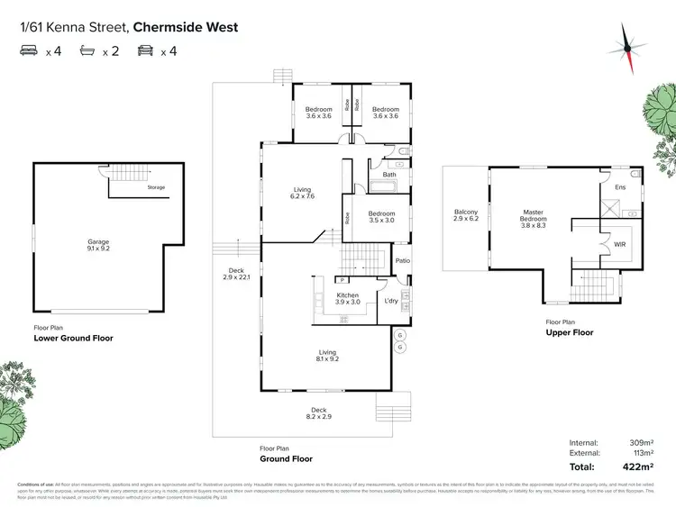 Floorplan of Homely house listing, 1/61 Kenna Street, Chermside West QLD 4032