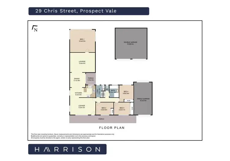 Floorplan of Homely house listing, 29 Chris Street, Prospect Vale TAS 7250