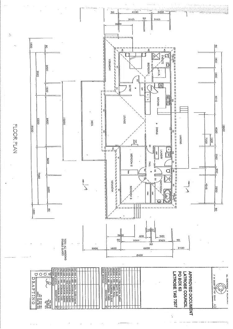 Floorplan of Homely house listing, 59 Jefkins Drive, Port Sorell TAS 7307