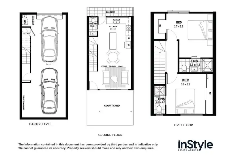 Floorplan of Homely townhouse listing, 50/33 Braybrooke Street, Bruce ACT 2617