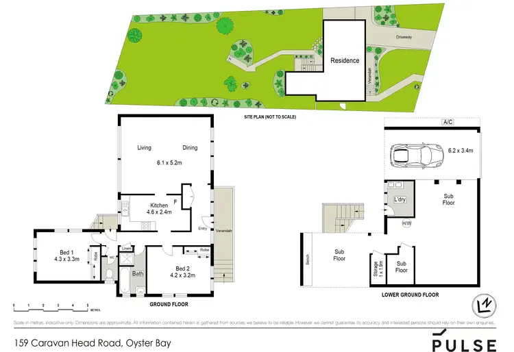 Floorplan of Homely house listing, 159 Caravan Head Road, Oyster Bay NSW 2225