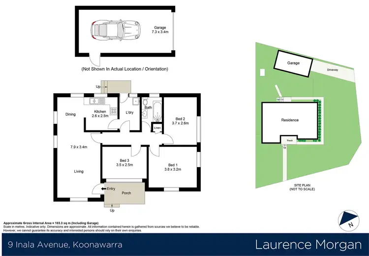 Floorplan of Homely house listing, 9 Inala Avenue, Koonawarra NSW 2530