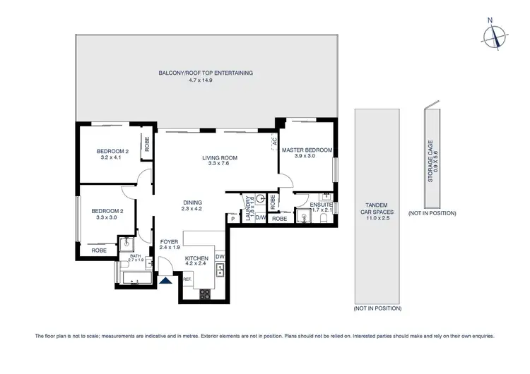 Floorplan of Homely apartment listing, 15/12 Clifton Street, Blacktown NSW 2148