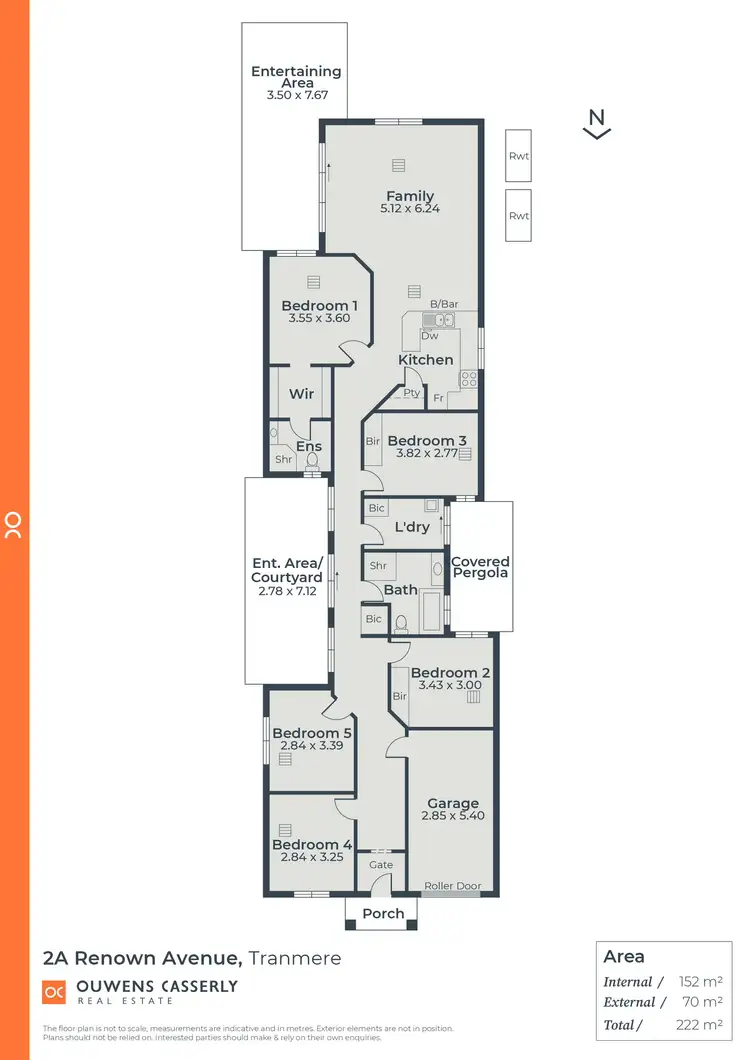Floorplan of Homely house listing, 2a Renown Avenue, Tranmere SA 5073