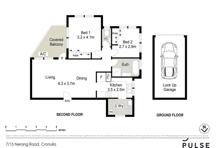 Floorplan of Homely apartment listing, 7/15 Nerang Road, Cronulla NSW 2230