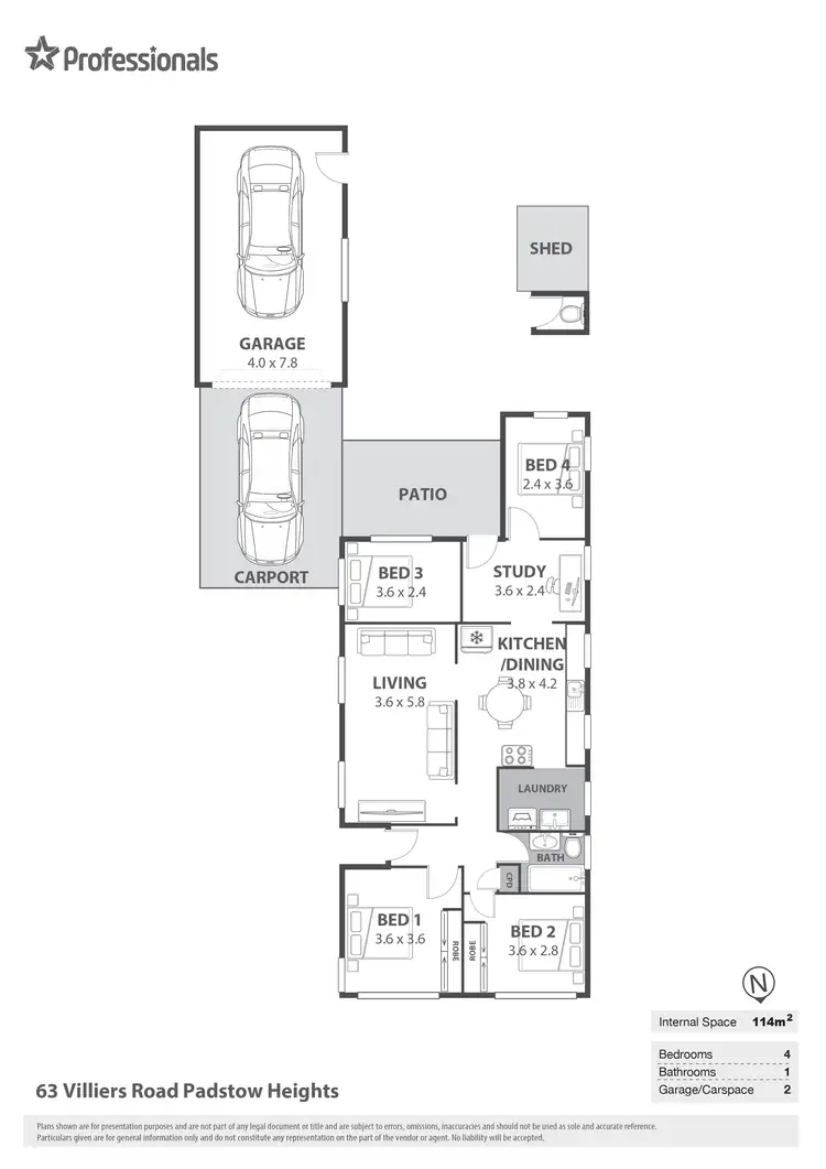 Floorplan of Homely house listing, 63 Villiers Road, Padstow Heights NSW 2211