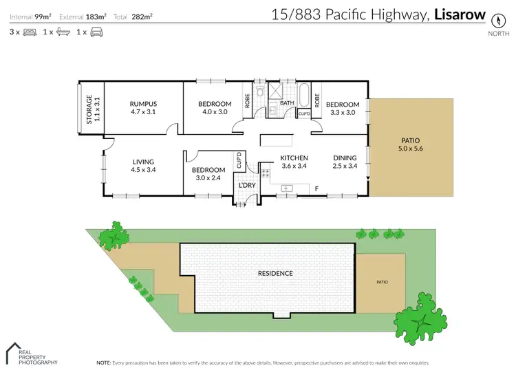 Floorplan of Homely house listing, 15/883 Pacific Highway, Lisarow NSW 2250