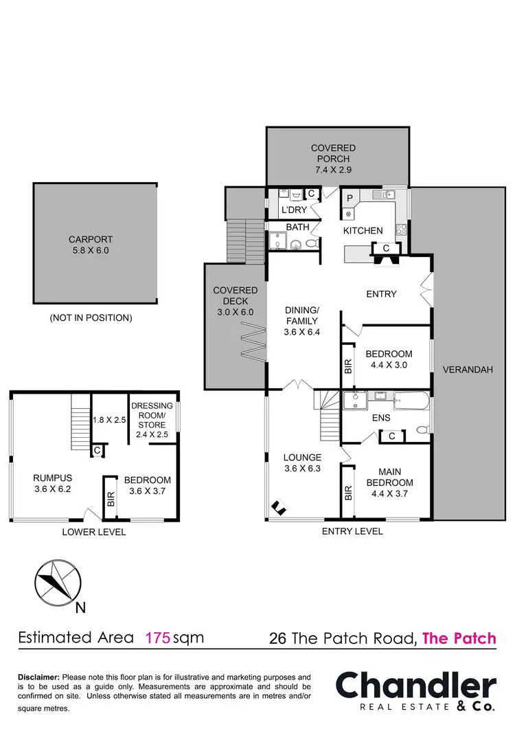 Floorplan of Homely house listing, 26 The Patch Road, The Patch VIC 3792