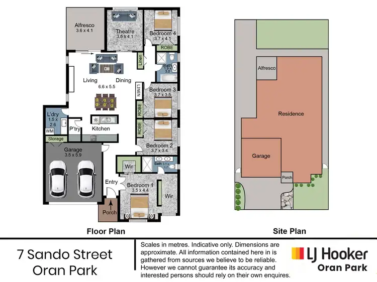 Floorplan of Homely house listing, 7 Sando Street, Oran Park NSW 2570