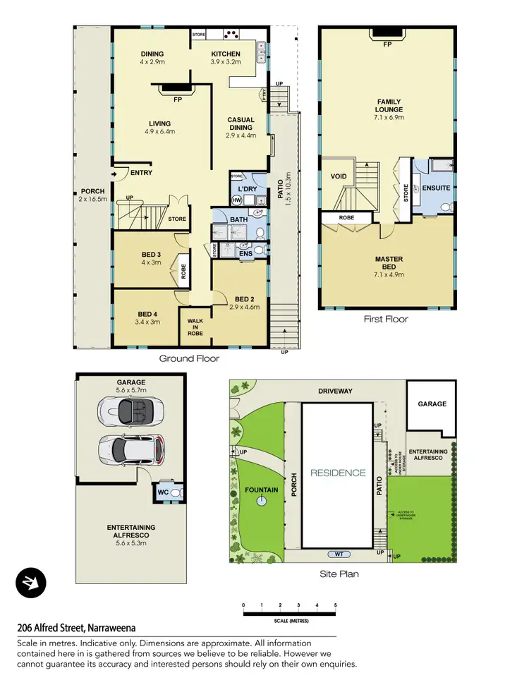 Floorplan of Homely house listing, 206 Alfred Street, Narraweena NSW 2099