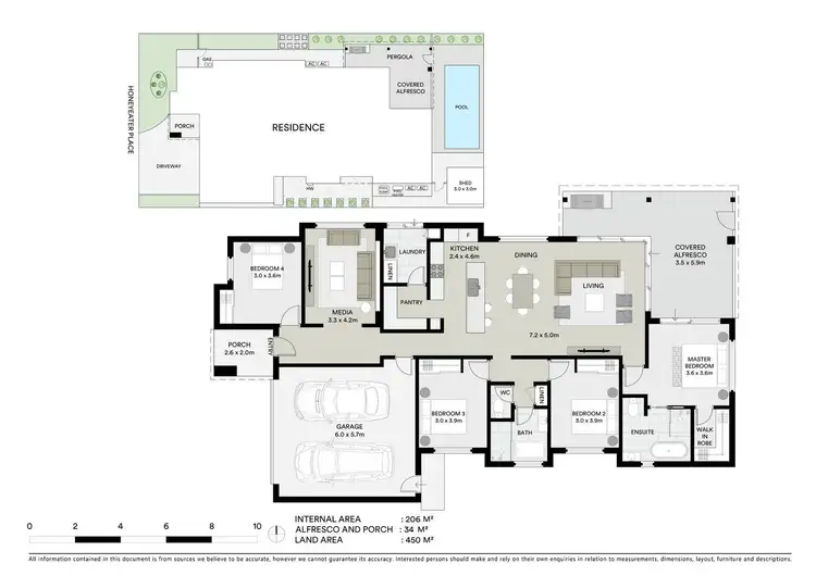 Floorplan of Homely house listing, 53 Honeyeater Place, Bli Bli QLD 4560
