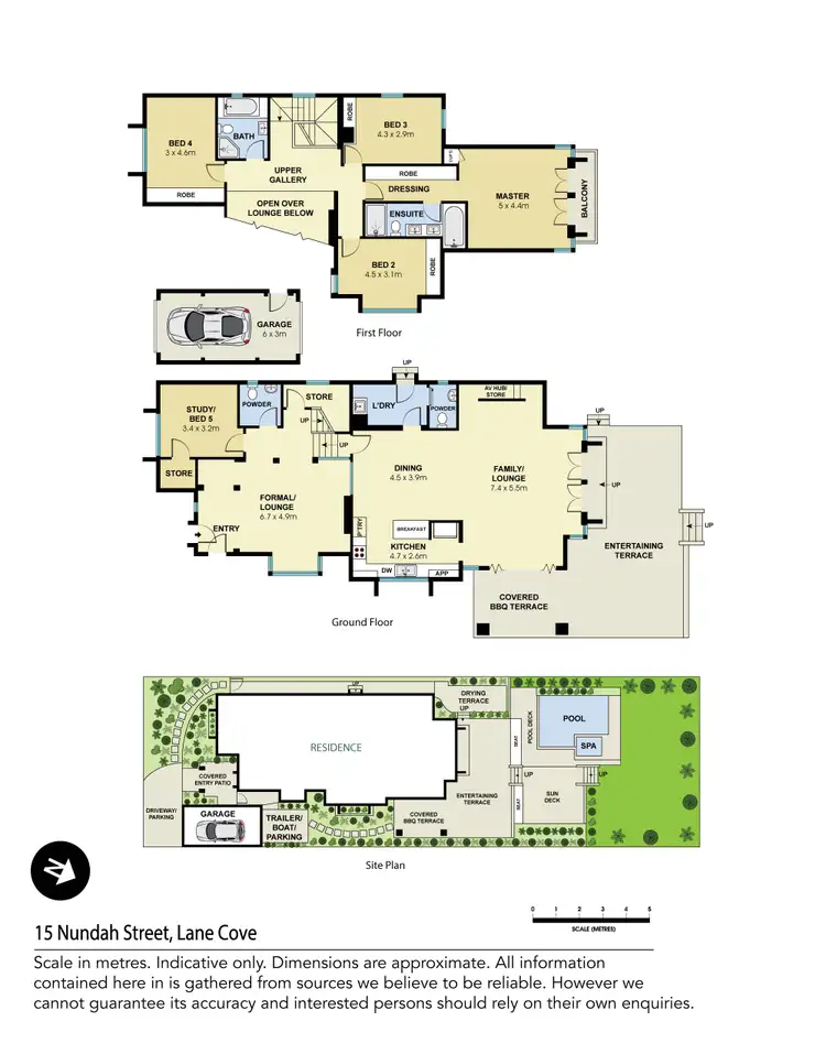 Floorplan of Homely house listing, 15 Nundah Street, Lane Cove NSW 2066