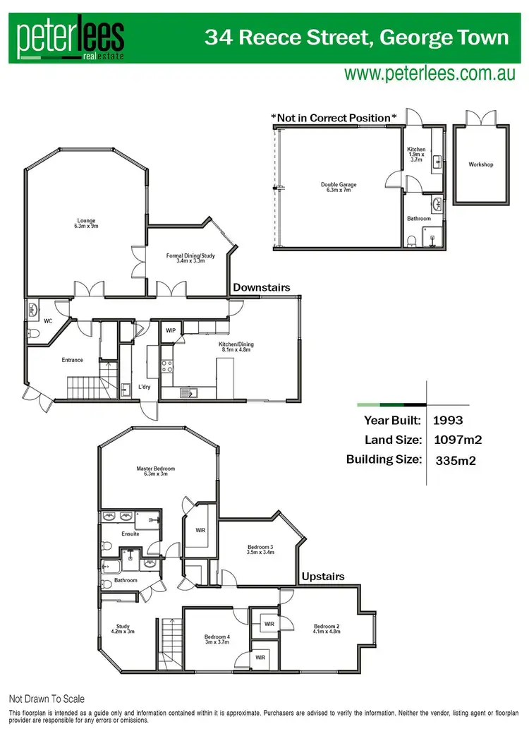 Floorplan of Homely house listing, 34 Reece Street, George Town TAS 7253
