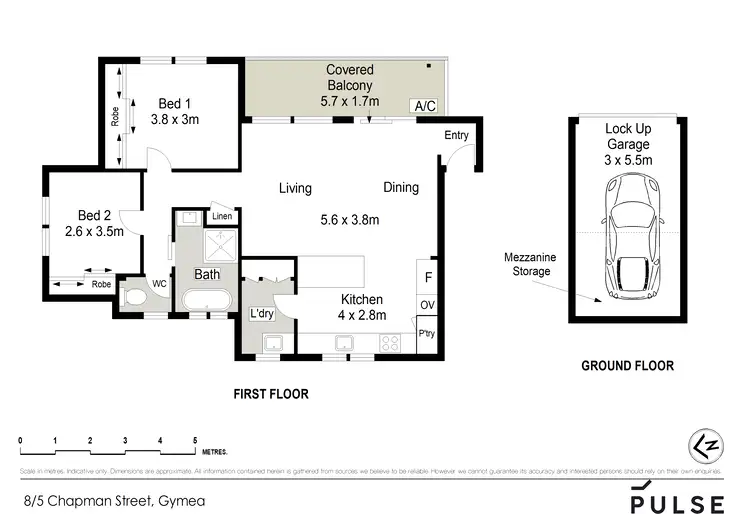 Floorplan of Homely apartment listing, 8/5-9 Chapman Street, Gymea NSW 2227