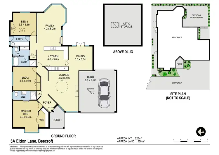 Floorplan of Homely villa listing, 5A Eldon Lane, Beecroft NSW 2119
