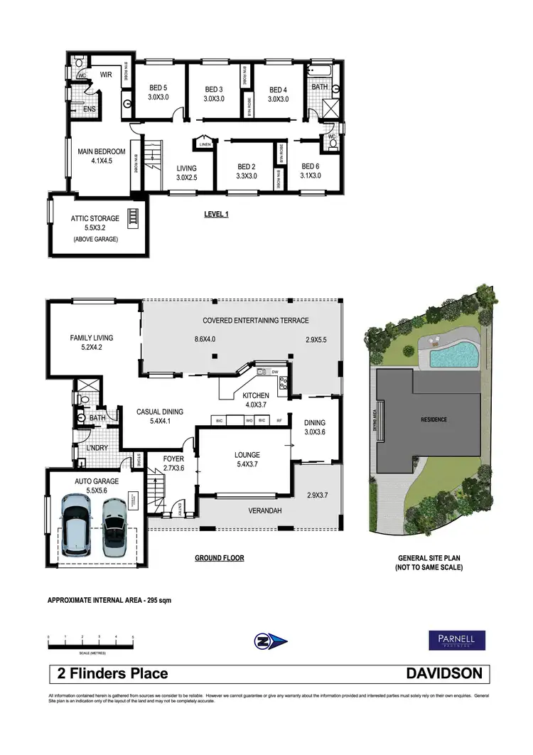 Floorplan of Homely house listing, 2 Flinders Place, Davidson NSW 2085