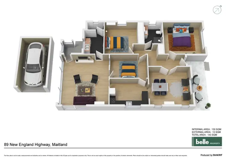 Floorplan of Homely house listing, 89 New England Highway, Maitland NSW 2320