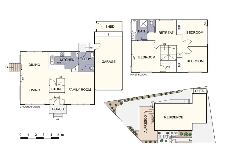 Floorplan of Homely house listing, 14 Arcadia Avenue, The Basin VIC 3154